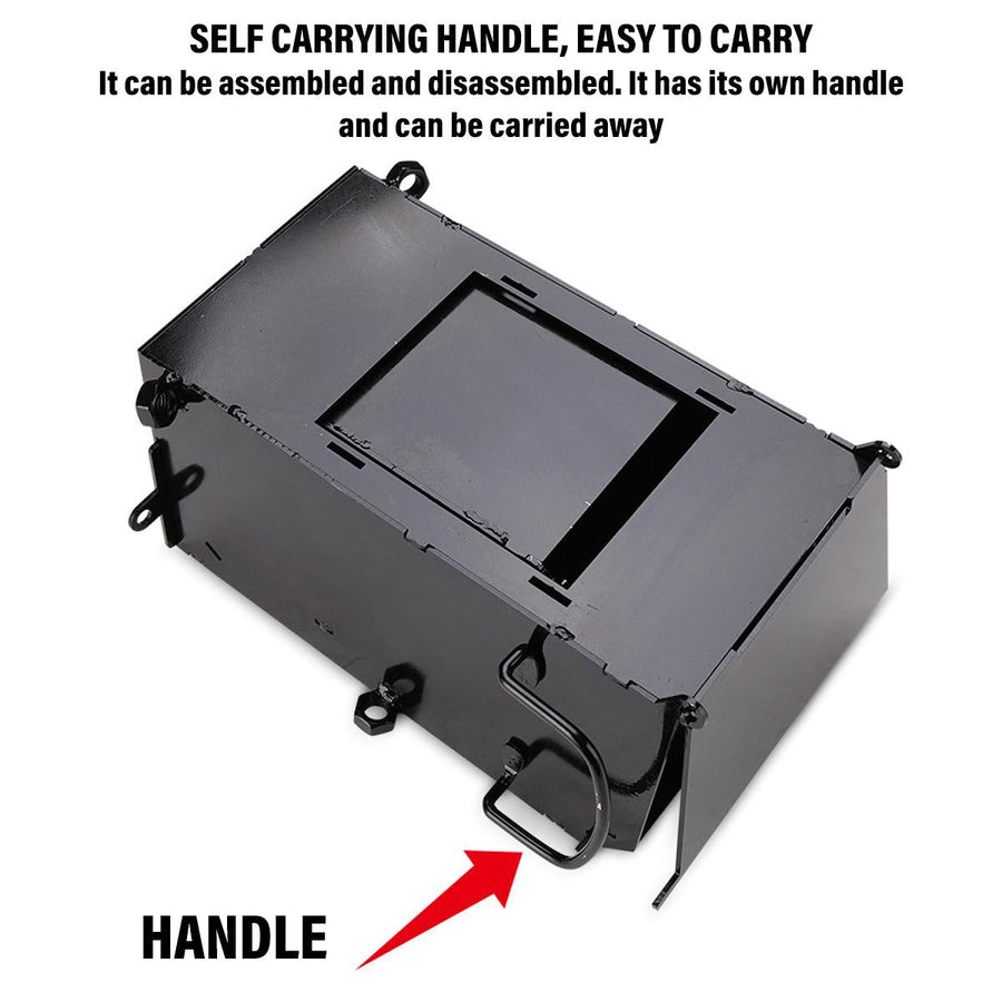 Stainless Steel Titanium Foldable Rocket Grill - Image 6