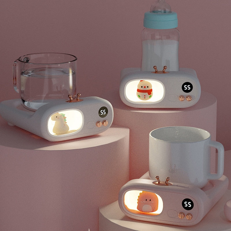 Smart Cute Pet Coffee Warmer Coaster - Image 1