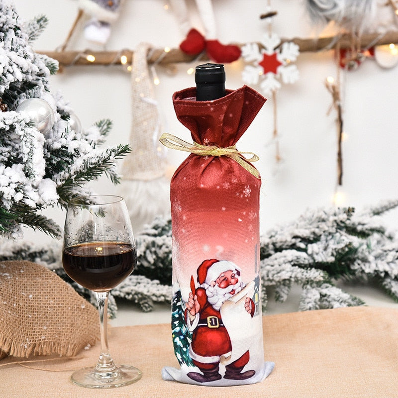 Christmas Santa Bottle Cover - Image 25