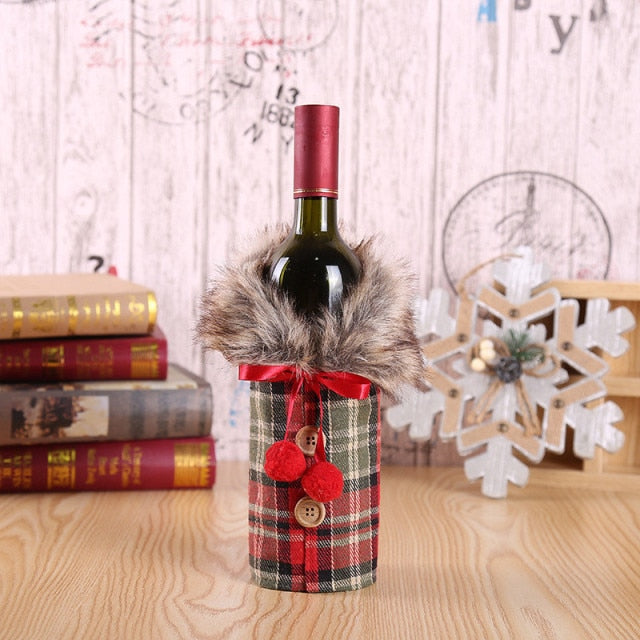Christmas Santa Bottle Cover - Image 24