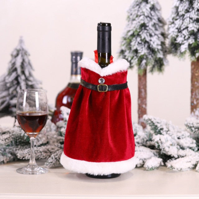 Christmas Santa Bottle Cover - Image 30