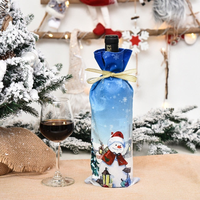 Christmas Santa Bottle Cover - Image 4