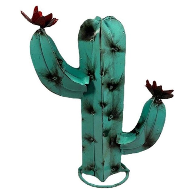 Garden Metal Art Cactus Decor - Image 5