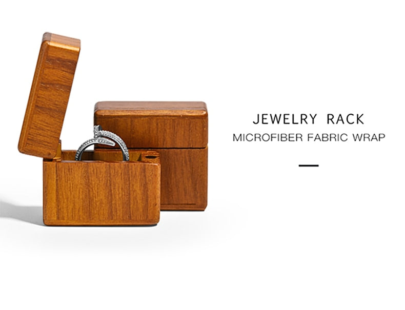 Unique Mini Wooden Ring Box - Image 3