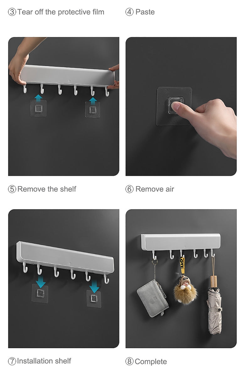 Wall-Mounted Wide Storage Box Rack - Image 10