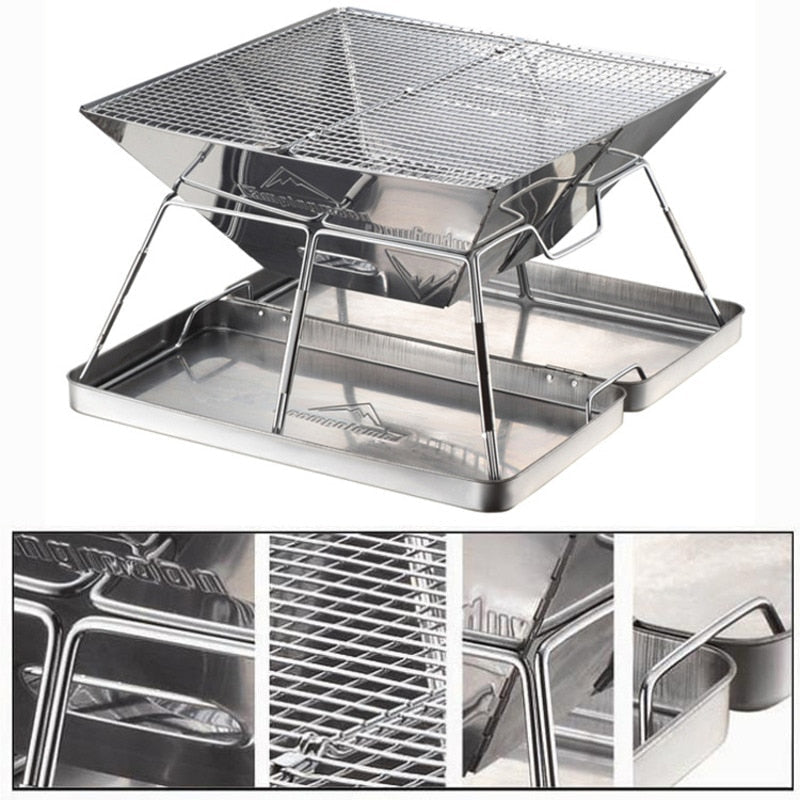 Foldable Portable Mini Travel Camping Grill - Image 6