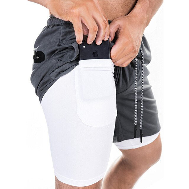 Secure Pocket Fitness Shorts - Image 1