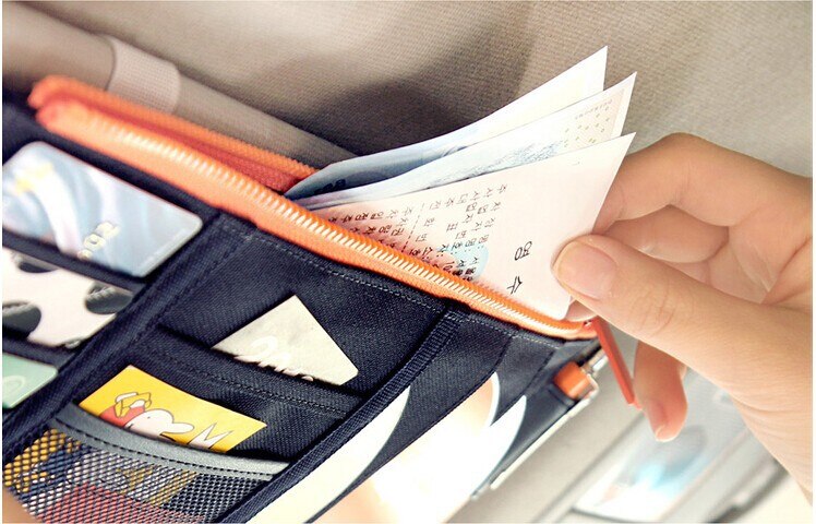 High-grade Sun Visor Storage Bag for Car - Image 4