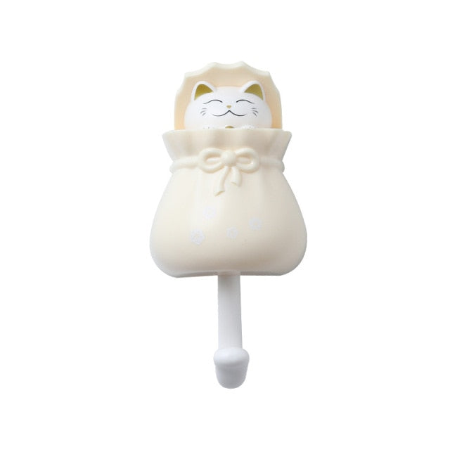 Cute Cat Sticky Hook Hanger - Image 13