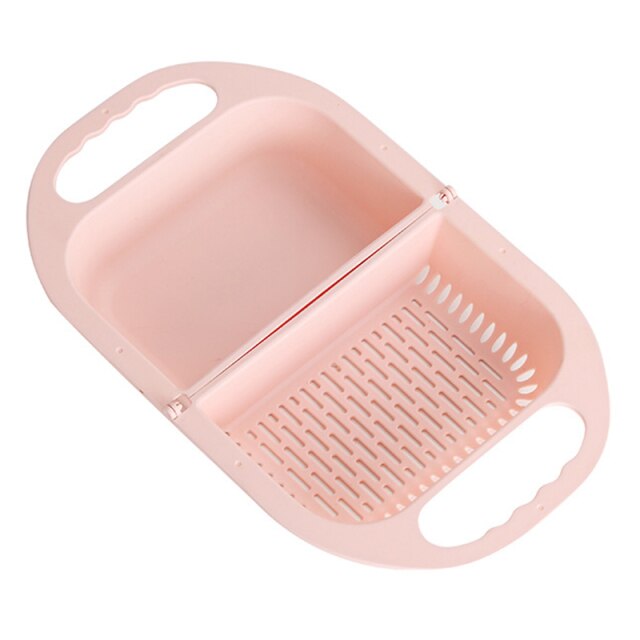 Collapsible Folding Fruit Vegetable Washing Drainer Basket - Image 6