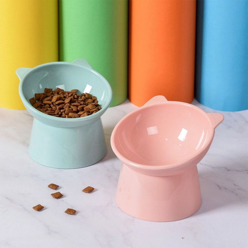 Tilted High Pet Food Water Bowl - Image 0