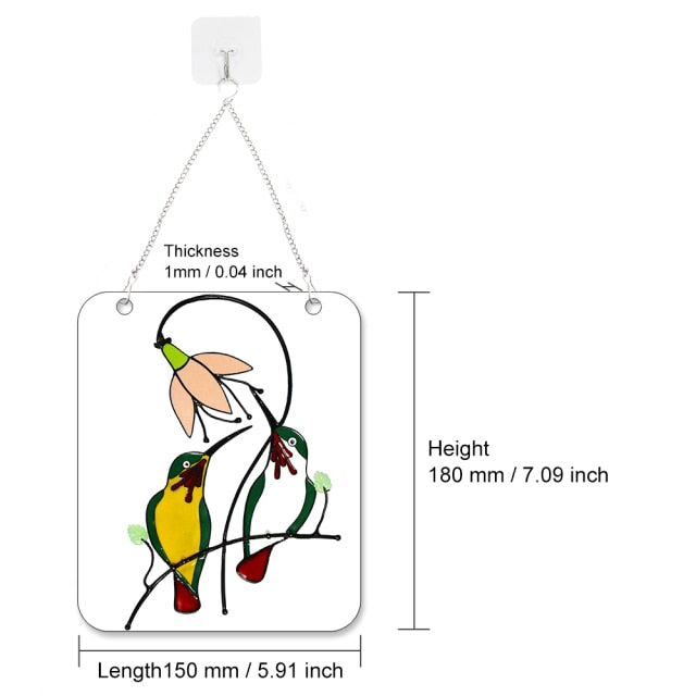 Bird Iron Wall Art Ornament - Image 8