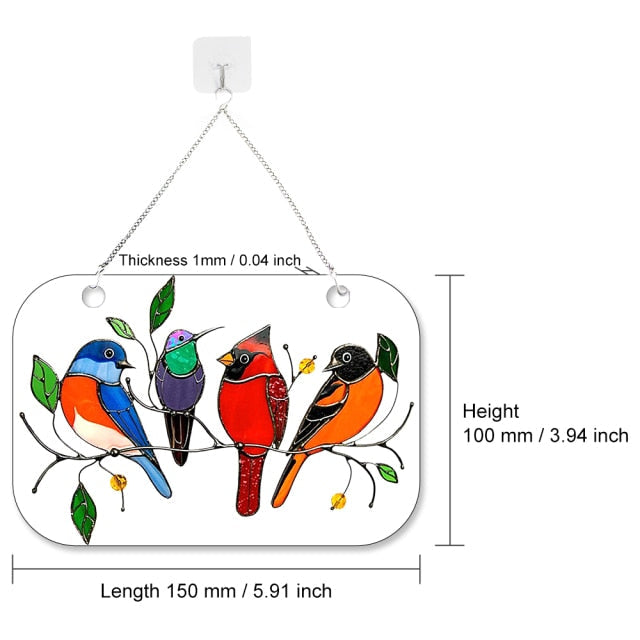 Bird Iron Wall Art Ornament - Image 7