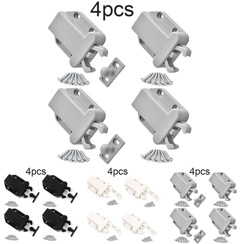 4Pcs Auto Pop-up Cabinet Locks - Image 8
