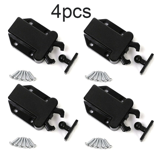 4Pcs Auto Pop-up Cabinet Locks - Image 10