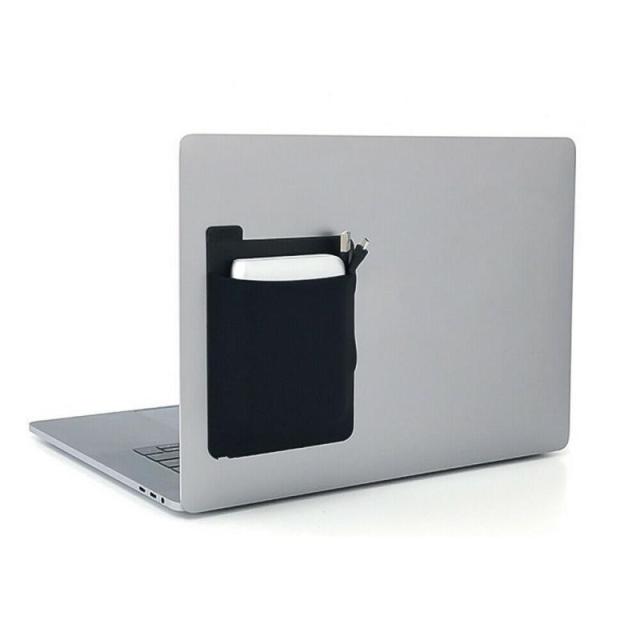 Adhesive Laptop Back Screen Storage Pocket - Image 1