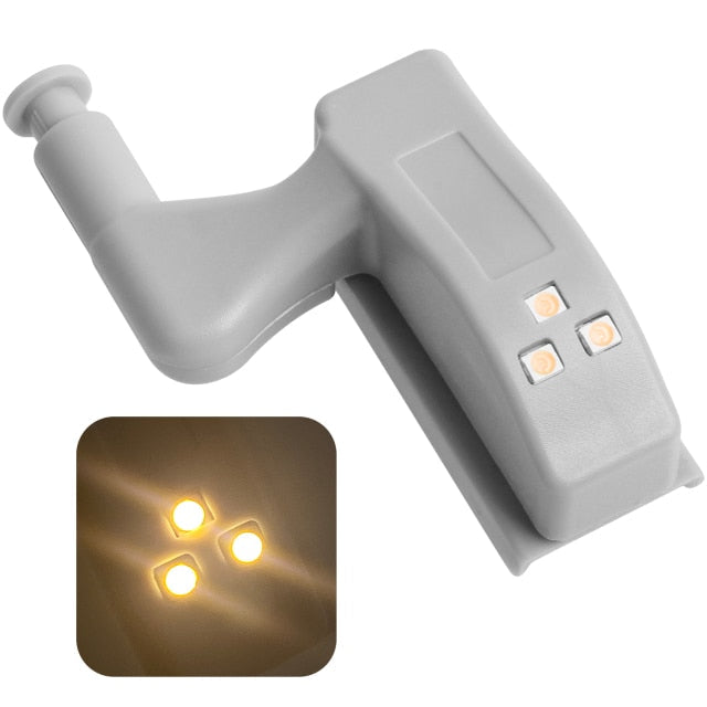 10pcs LED Sensor Hinge Wardrobe Lamp - Image 8