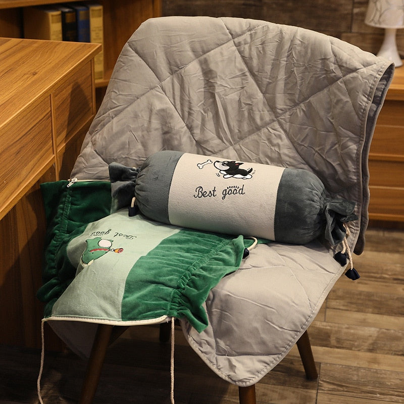 Mini Cozy Pillow Blanket - Image 7