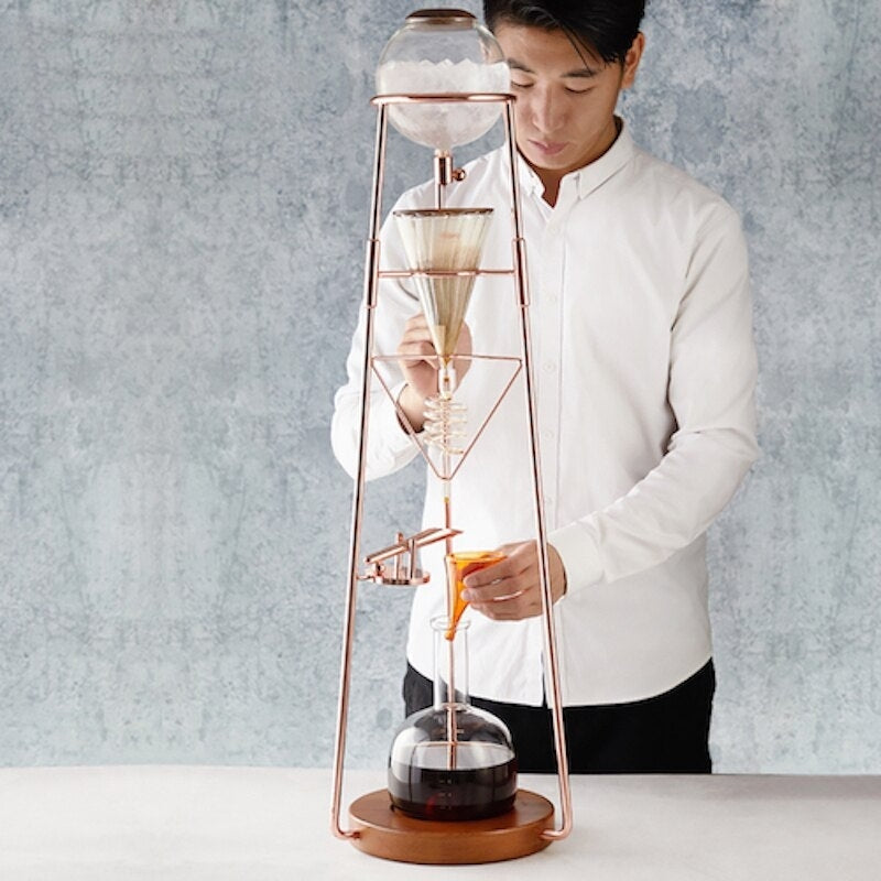 Japanese Zen Upper Pot Stylish Coffee Maker - Image 1