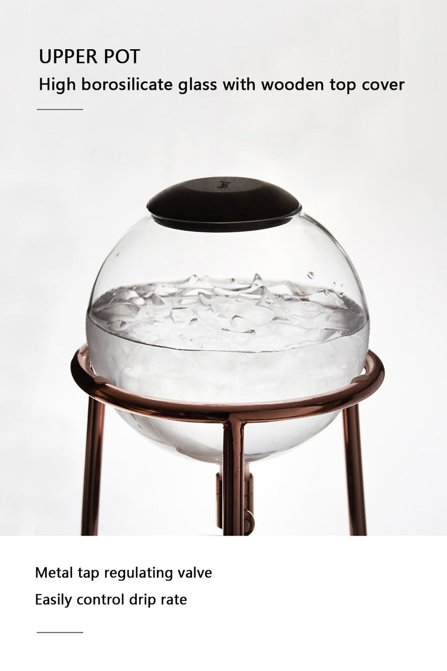 Japanese Zen Upper Pot Stylish Coffee Maker - Image 8