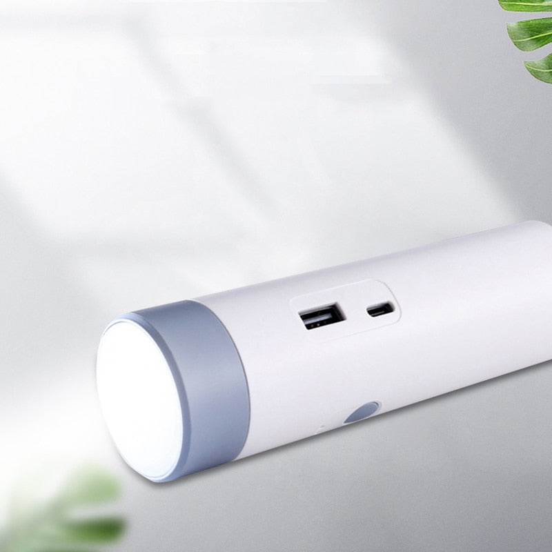 LED Mini Rechargeable Power Bank Desk Lamp - Image 2