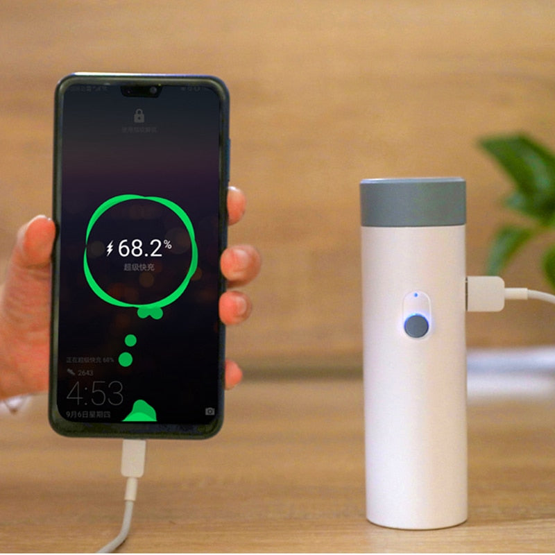 LED Mini Rechargeable Power Bank Desk Lamp - Image 8
