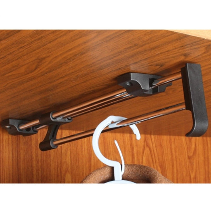 Retractable Closet Storage Organizer Hanger - Image 2