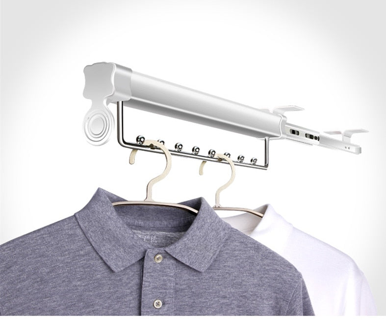 Retractable Closet Storage Organizer Hanger - Image 5
