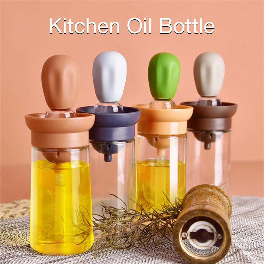 Glass Oil Sauce Bottle Dispenser - Image 1