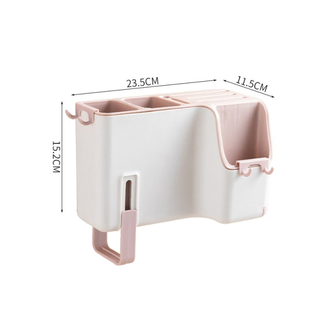Wall-Mounted Kitchen Cutlery Drainer Rack - Image 9