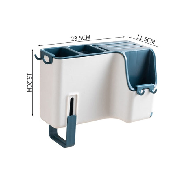 Wall-Mounted Kitchen Cutlery Drainer Rack - Image 8
