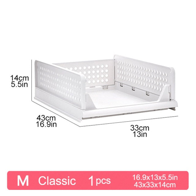 Durable Cabinet Stackable Foldable Drawer - Image 5