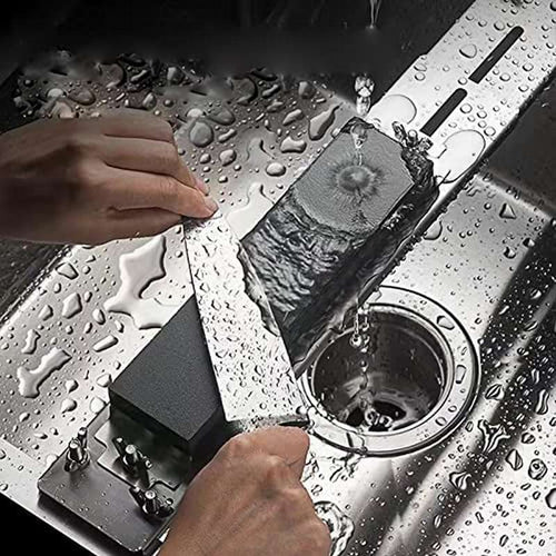 Adjustable Stone Base Sink Knife Sharpener Holder - Image 0
