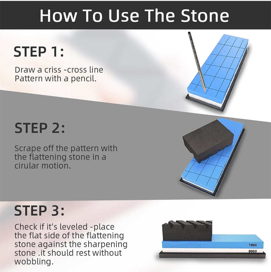 Adjustable Stone Base Sink Knife Sharpener Holder - Image 7
