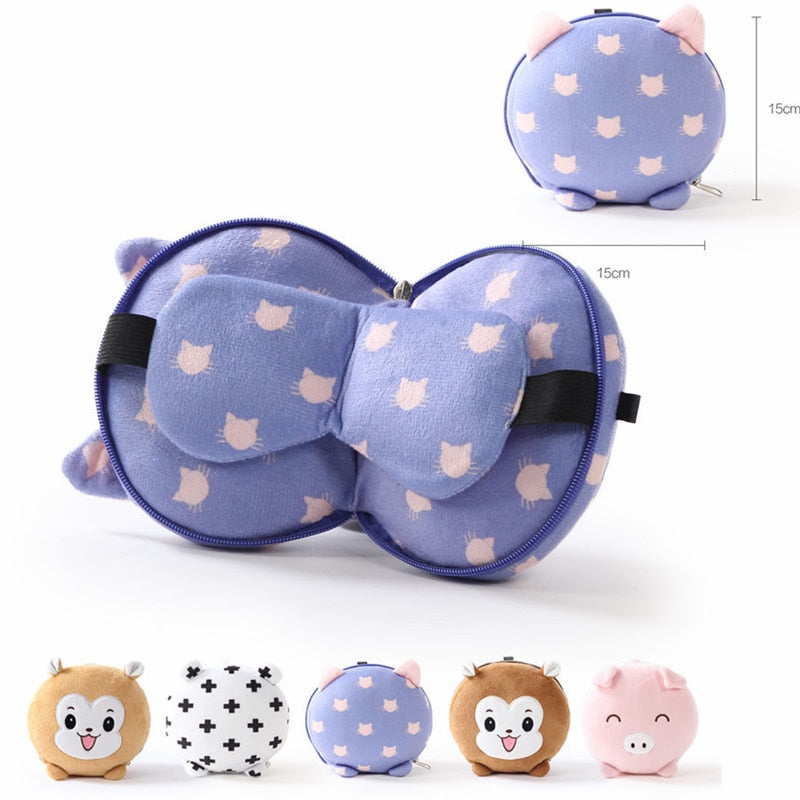 Mini Travel Portable Eye Mask Pillow - Image 5