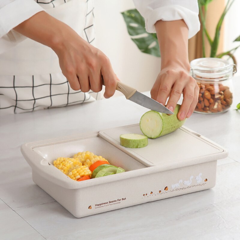 Multifunctional Storage Basket Cutting Board - Image 0