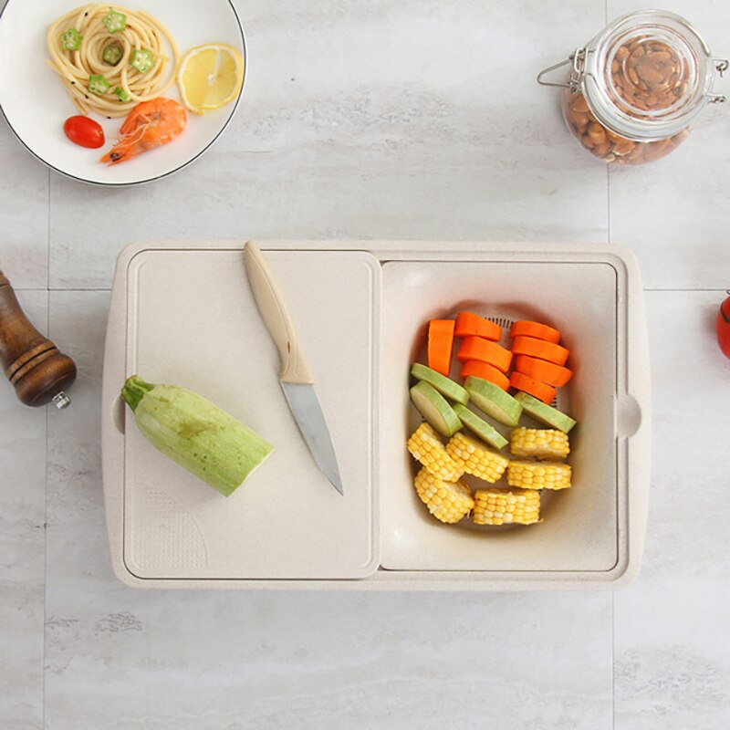 Multifunctional Storage Basket Cutting Board - Image 5