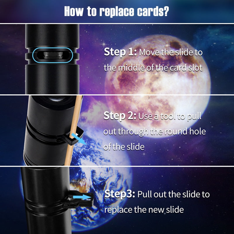 Rotatable Space Earth Mini Led Projector - Image 2