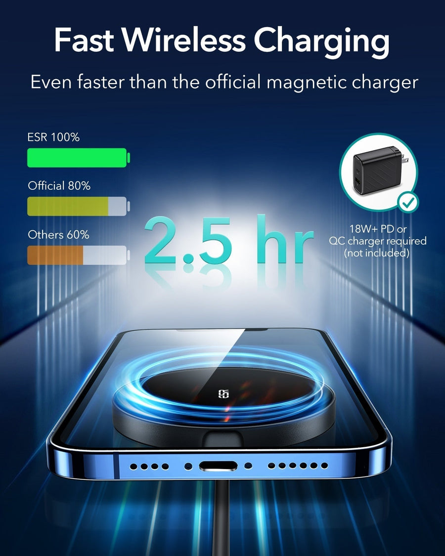 Magnetic Wireless Charger Phone Stand - Image 3