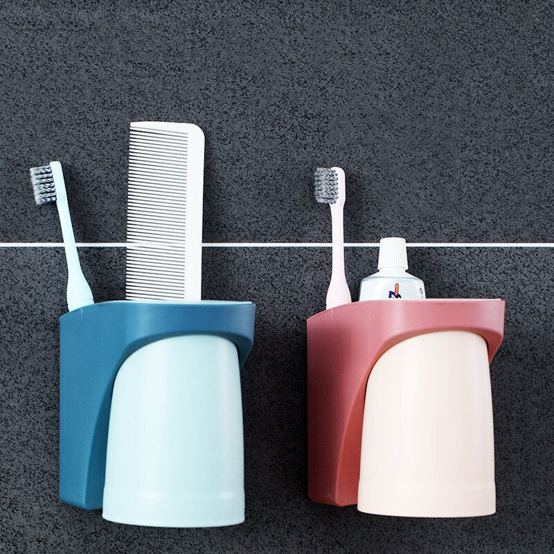 Magnetic Bathroom Toothbrush Holder - Image 2