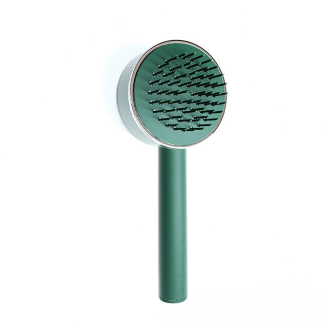 Anti-Static Self Cleaning Hair Brush - Image 4