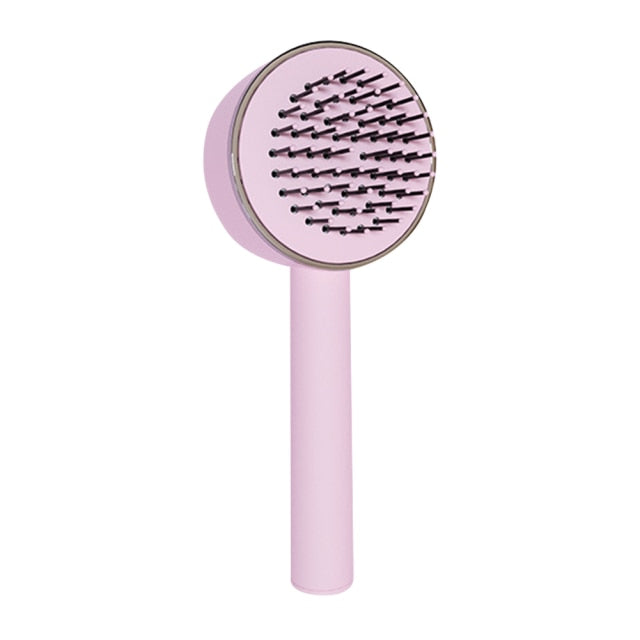 Anti-Static Self Cleaning Hair Brush - Image 3