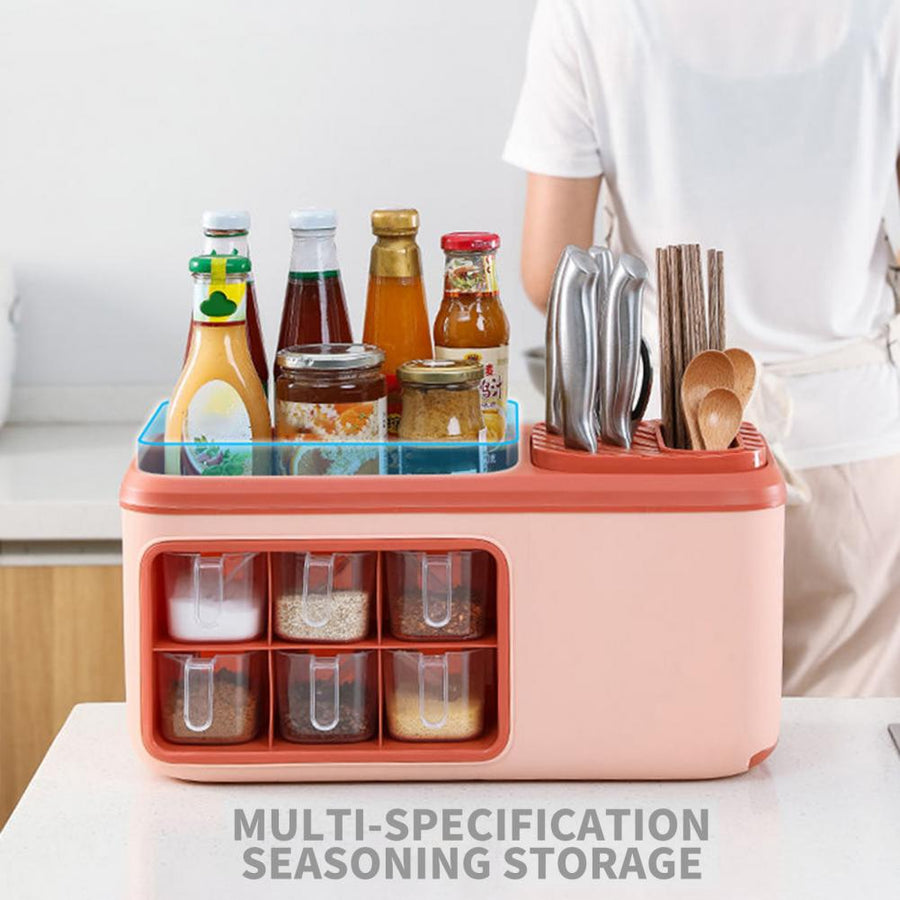 Multifunctional Kitchen Seasoning Holder Storage Organizer - Image 8