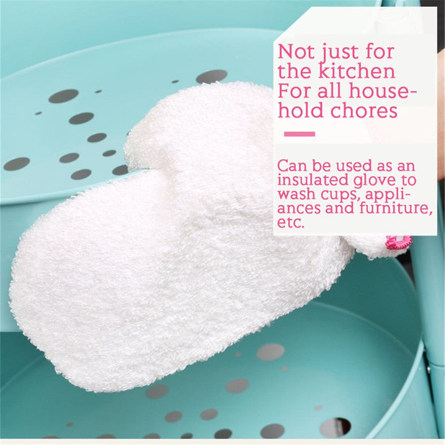 Reusable Waterproof Fiber Dishwashing Gloves - Image 6