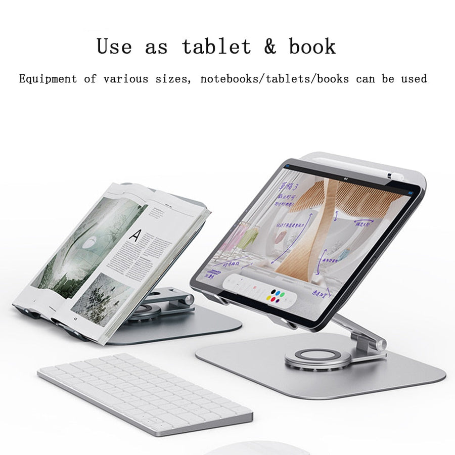 360 Rotating Ergonomic Laptop Holder Riser - Image 5
