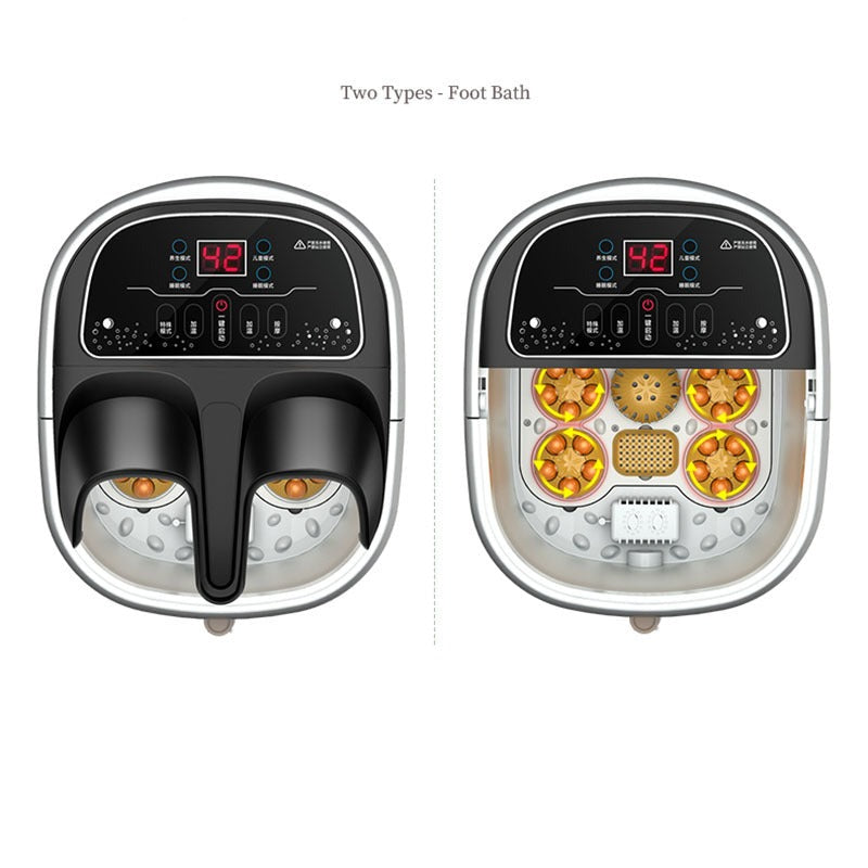 Automatic Vibration Heated Foot Massage Bath - Image 4