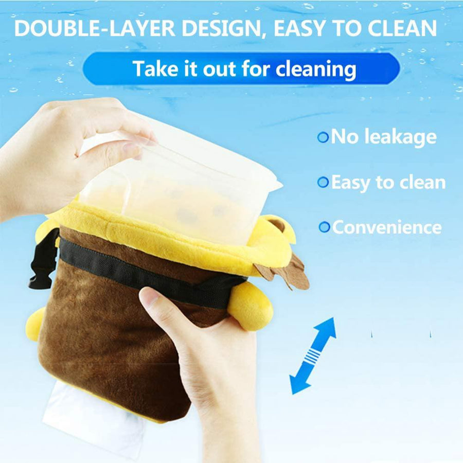 Animal Shape Kids Car Trash Can - Image 11