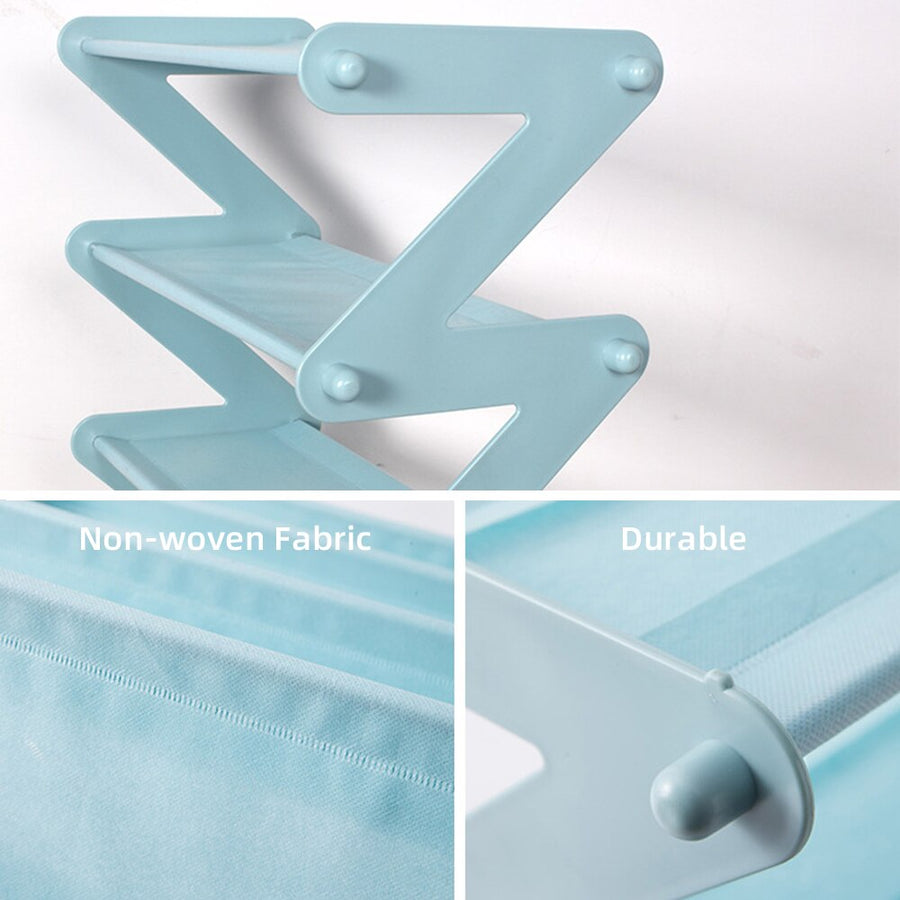 Minimal Z Adjustable Table Organizer and Shoe Rack - Image 4