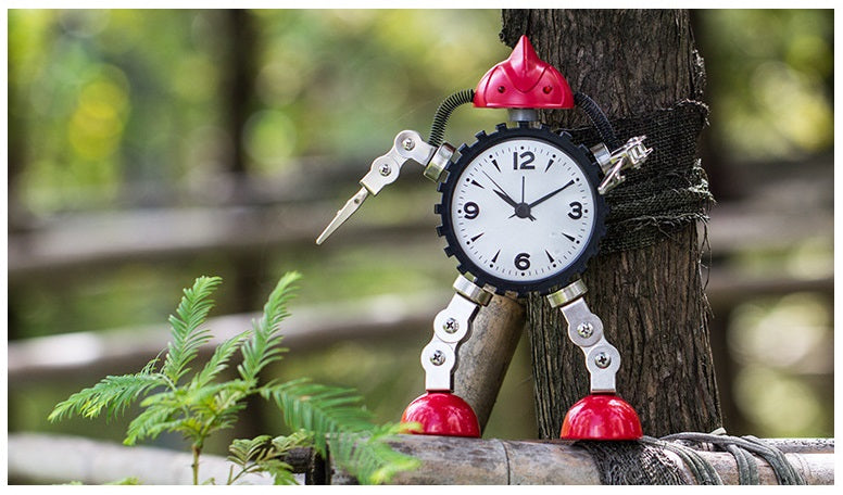 Metal Gear Robot Desk Alarm Clock - Image 6