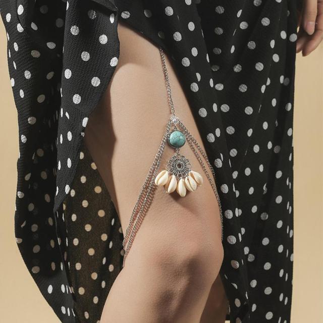 Bohemian Style Women Beach Body Leg Chain - Image 14